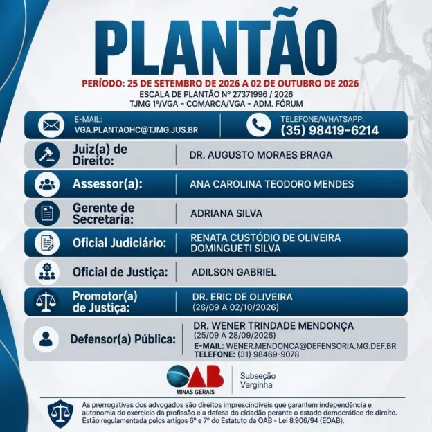 Plantão Forense