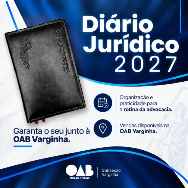 Agendas OAB Varginha – Encomendas abertas!