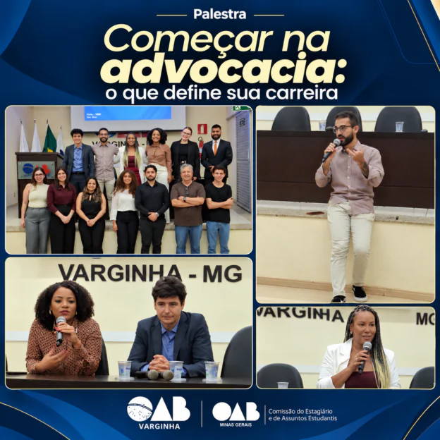OAB Varginha promove palestra sobre os primeiros passos na advocacia